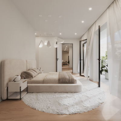 3D e Design de inteiores Apartamento em Saldanha