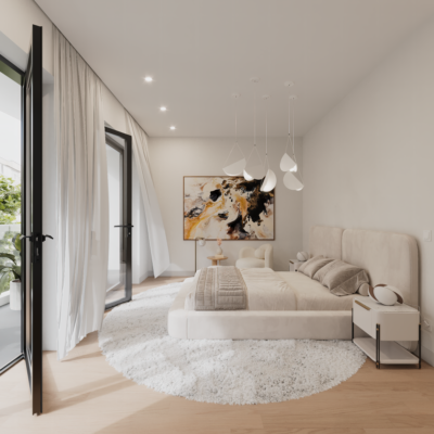 3D e Design de inteiores Apartamento em Saldanha