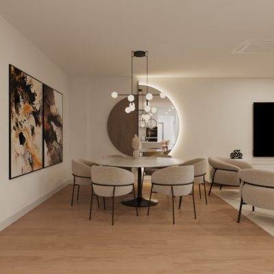 3D e Design de inteiores Apartamento em Saldanha